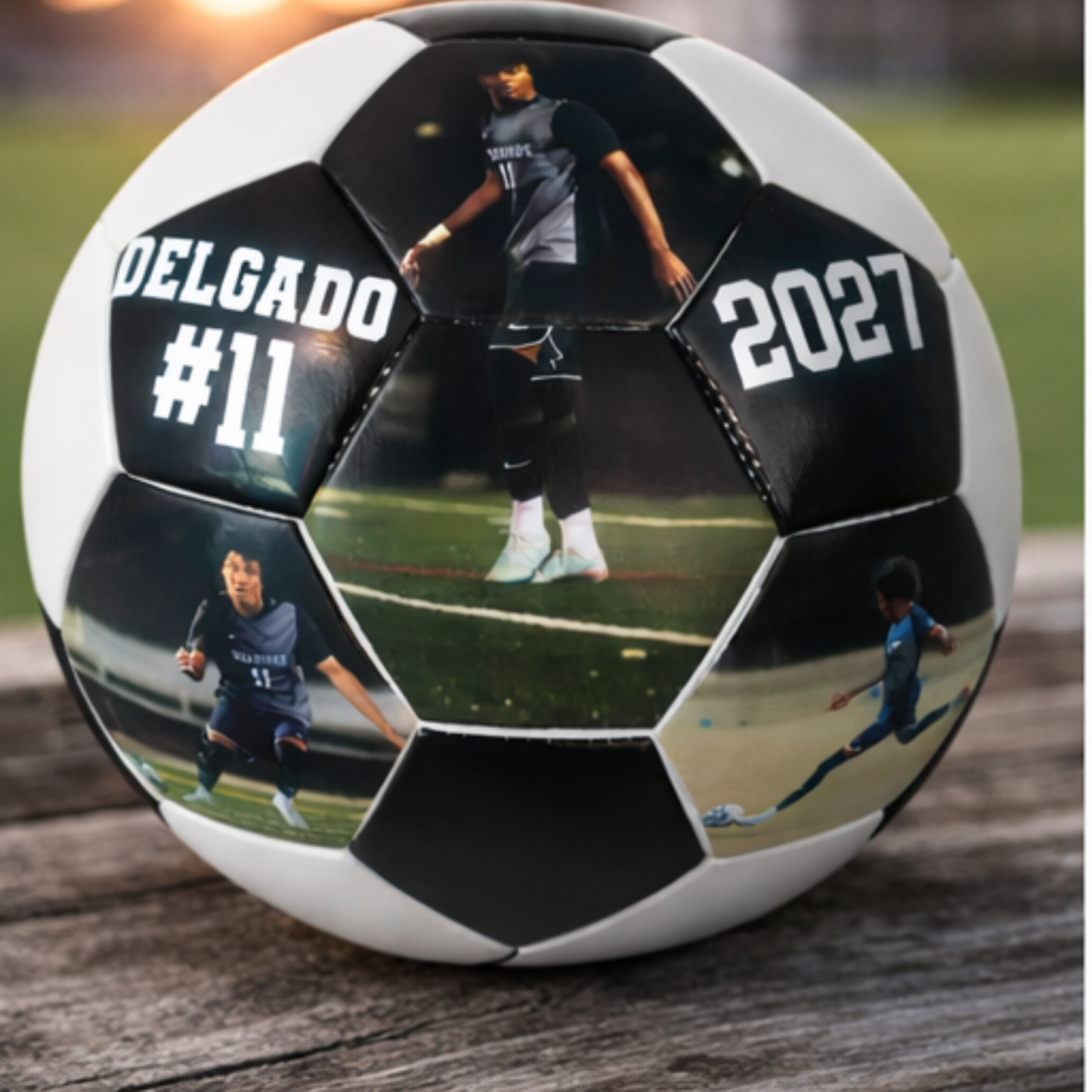 Custom Photo Soccer Ball