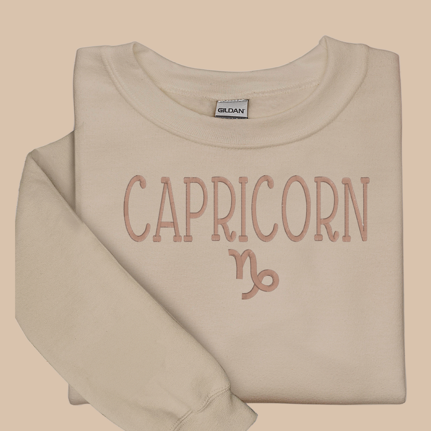 Capricorn Embroidered Sweatshirt