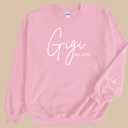 Personalized Gigi Sweatshirt