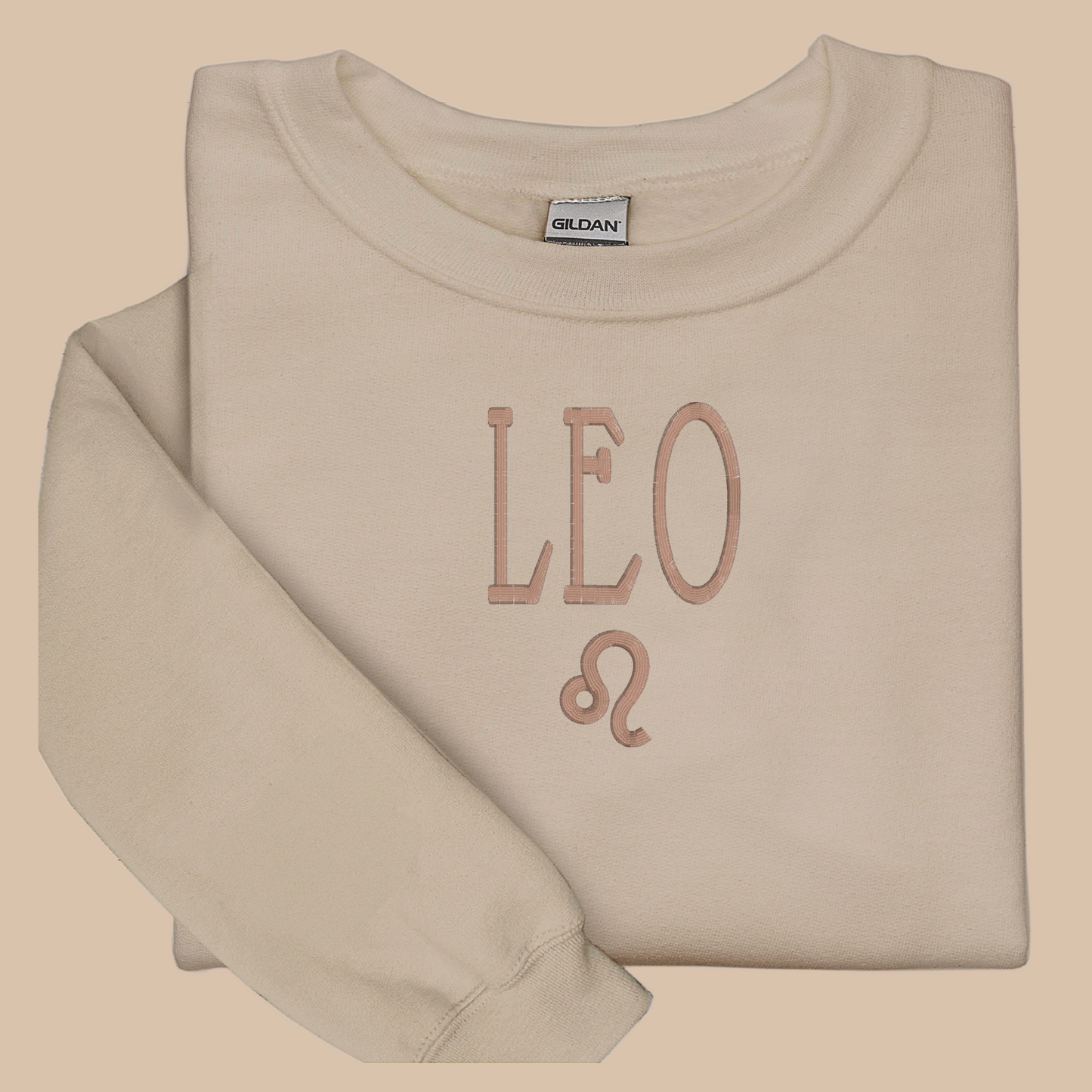 Leo Embroidered Sweatshirt