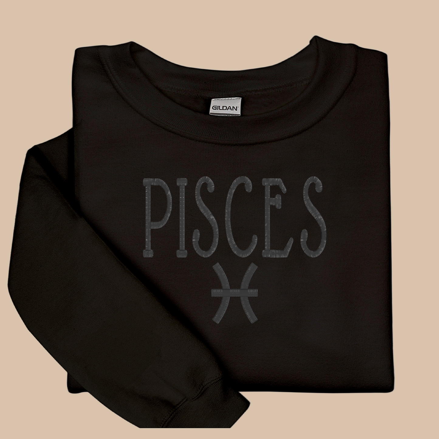 Pisces Embroidered Sweatshirt