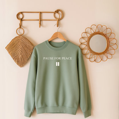 Pause For Peace Sweatshirt