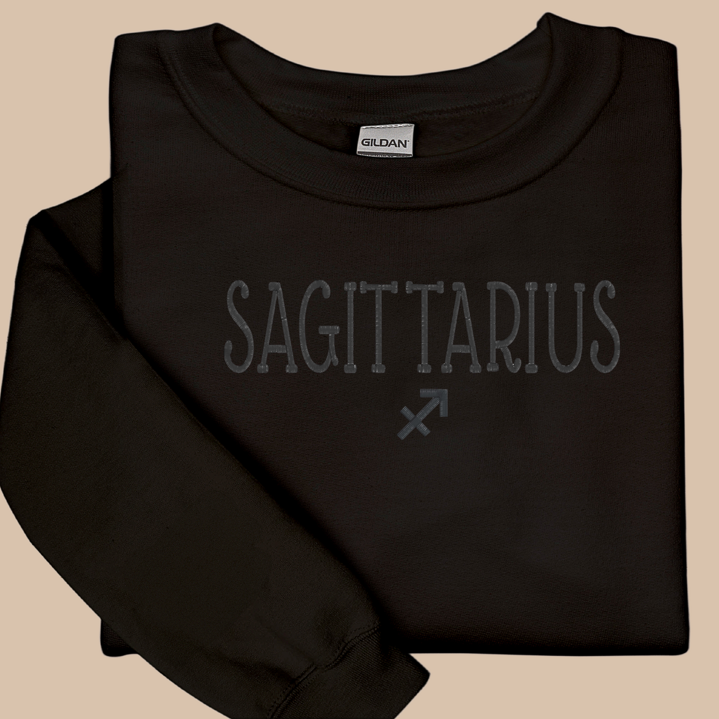 Sagittarius Embroidered Sweatshirt