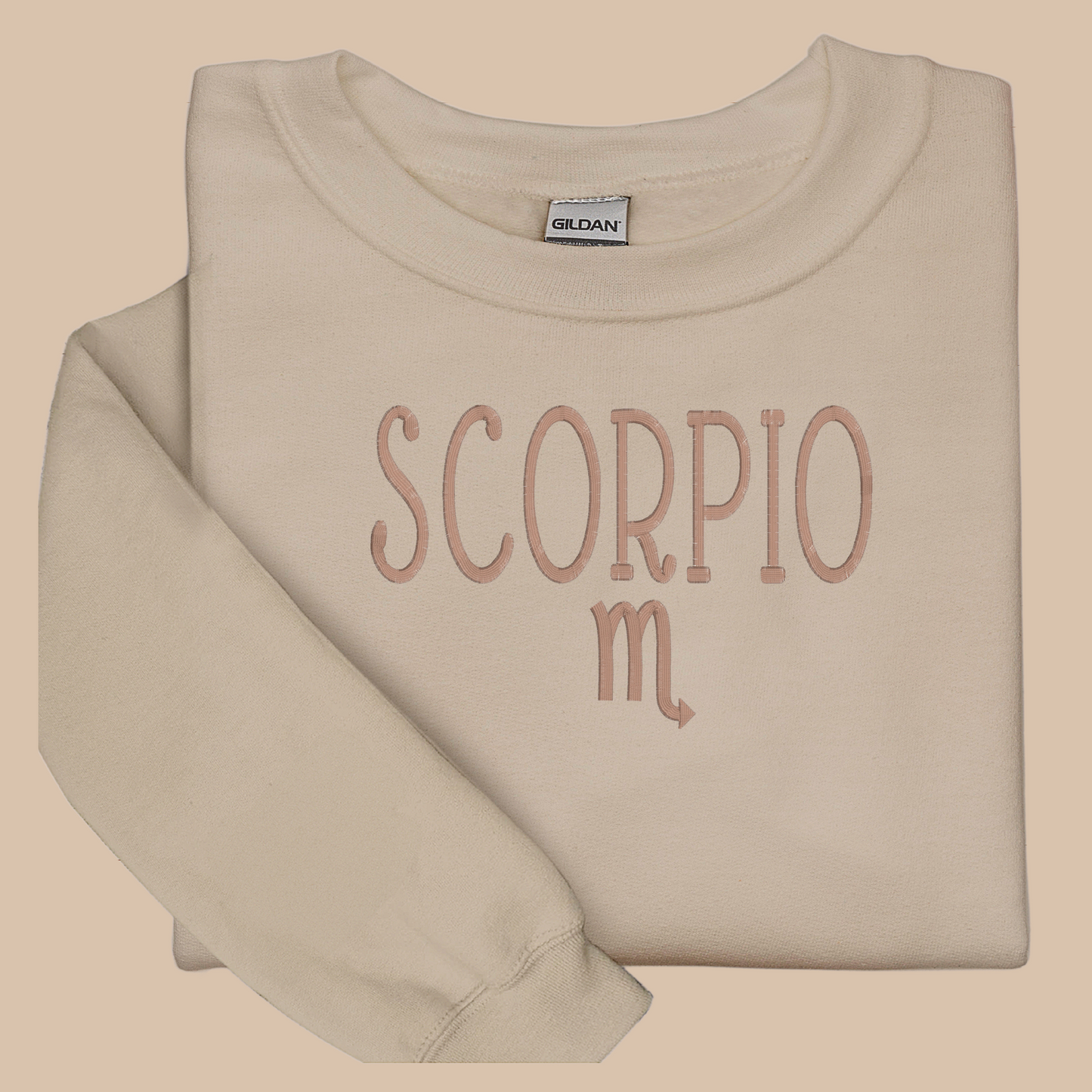 Scorpio Embroidered Sweatshirt