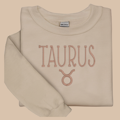 Taurus Embroidered Sweatshirt