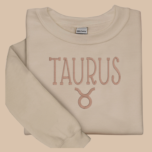 Taurus Embroidered Sweatshirt