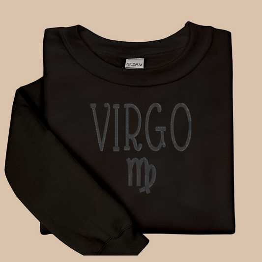 Virgo Embroidered Sweatshirt
