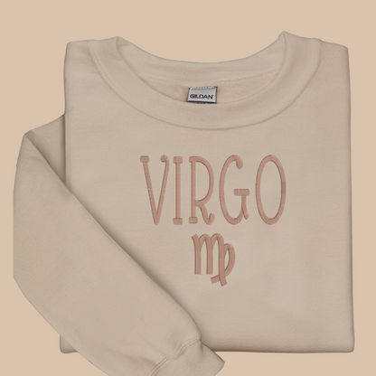 Virgo Embroidered Sweatshirt