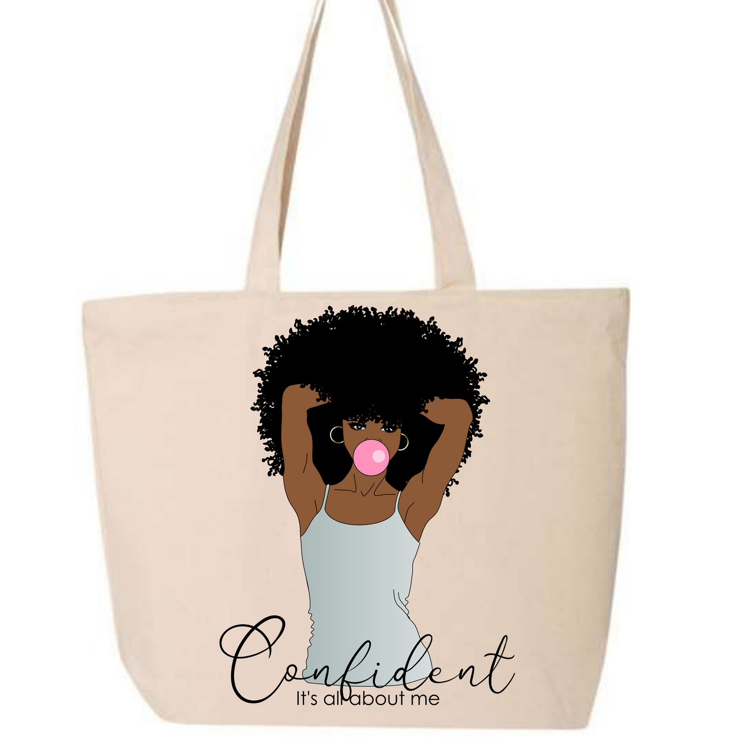 Confident Black Woman Tote