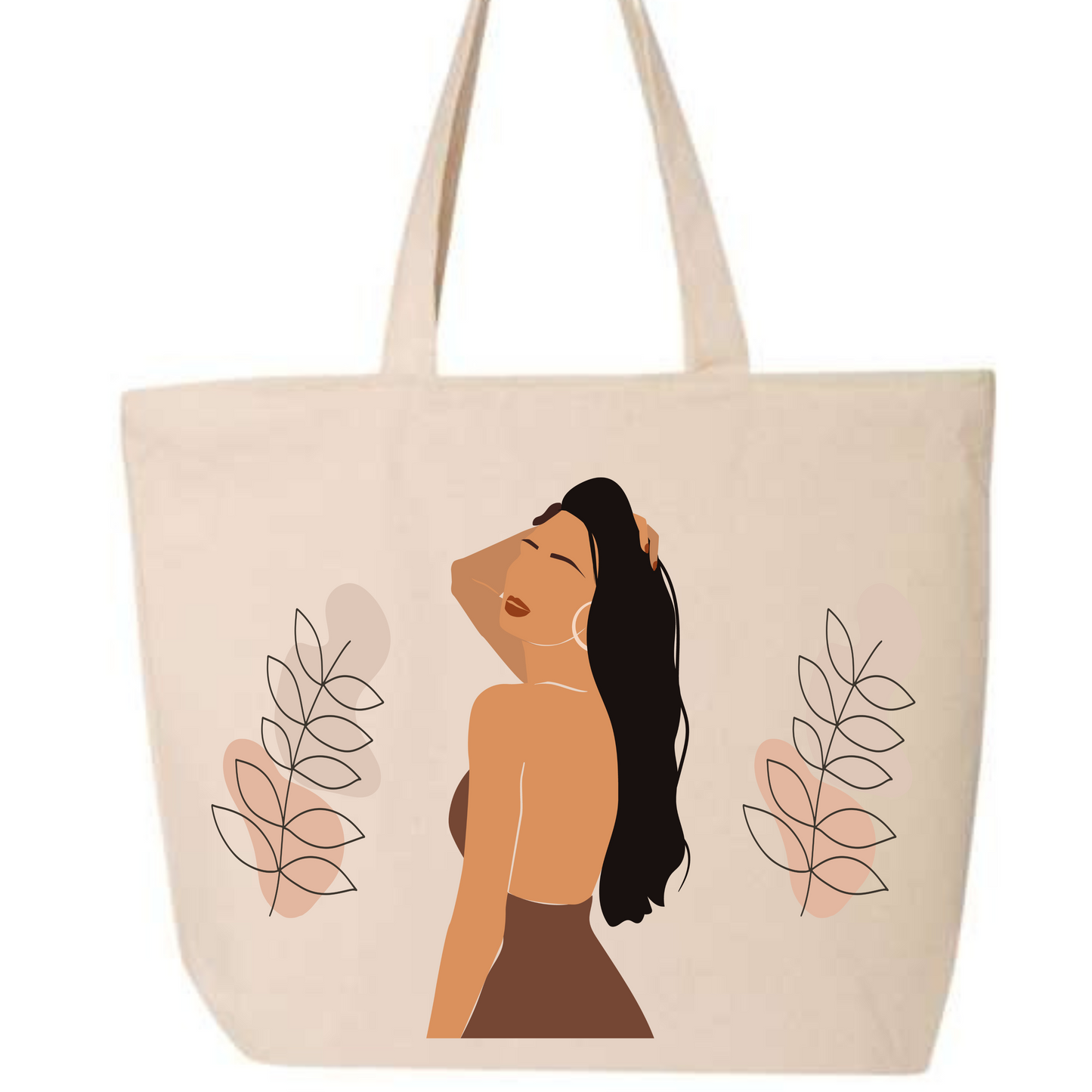 Abstract Latina Beauty Tote