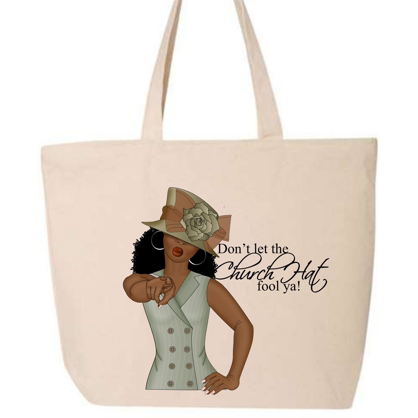 Church Hat Tote