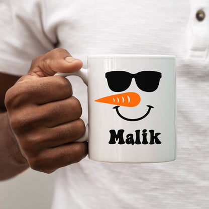 Personalized Snowman Mug