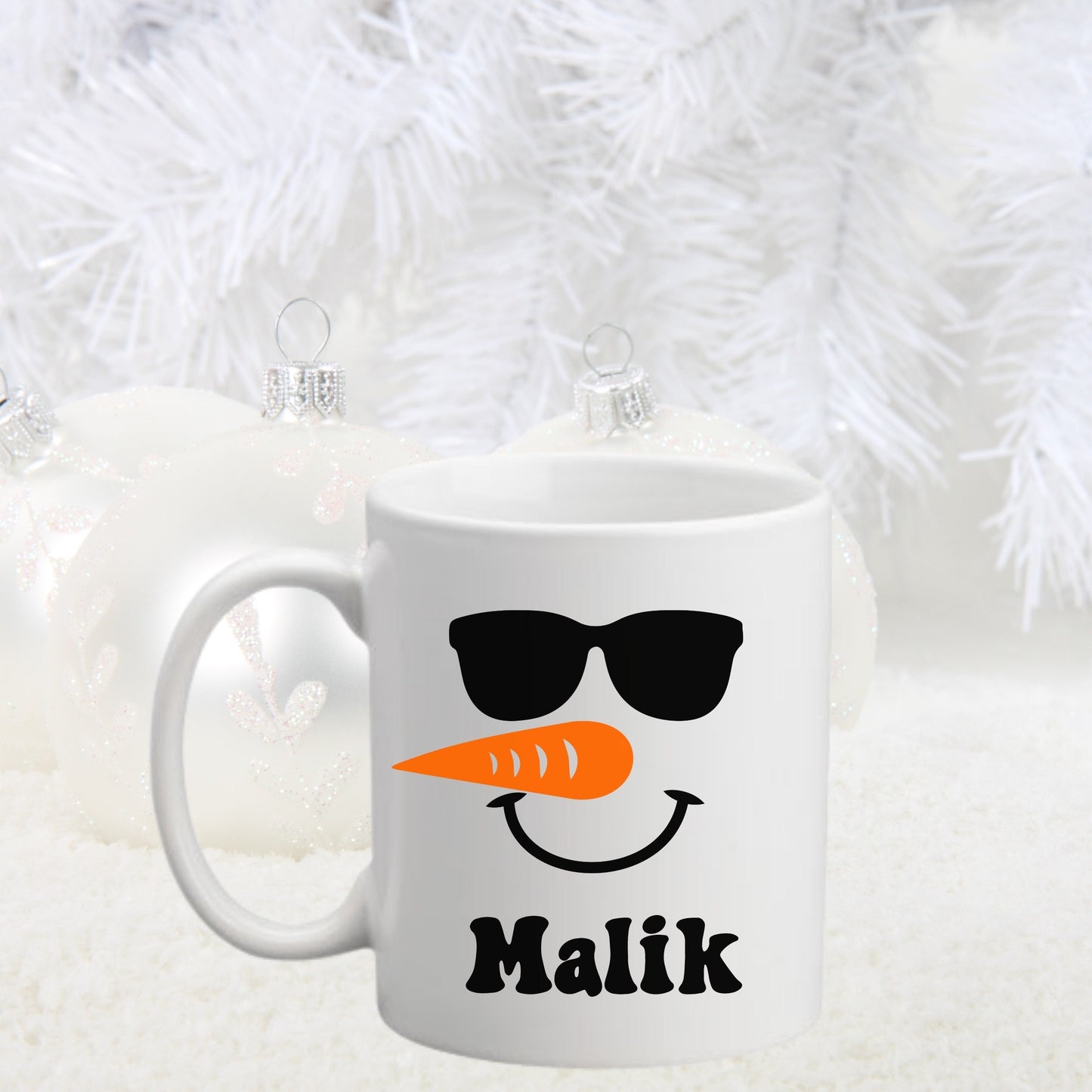 Personalized Snowman Mug