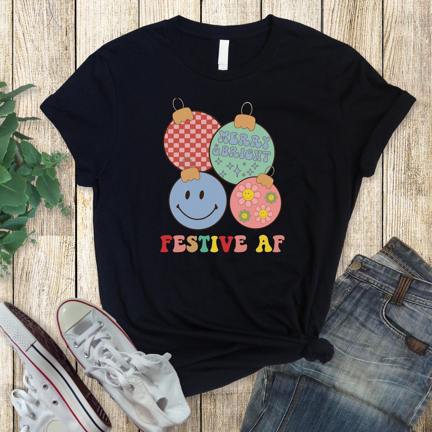 Festive AF Christmas T-shirt