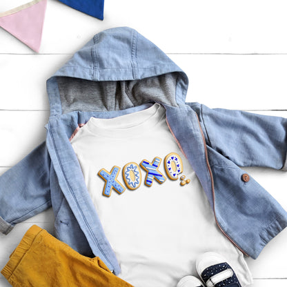 Valentine's Day Boy Shirt, Cute Valentine Kids Shirt, XOXO Kids Tee